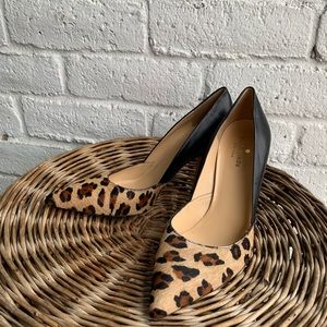 Kate Spade | Lottie Leopard Calf Hair Heels